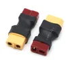 1pcs T Male Plug to XT60 Male / T Female Plug to XT60 Female Adapter For RC Helicopter Quadcopter LiPo Battery Plug Connector 6