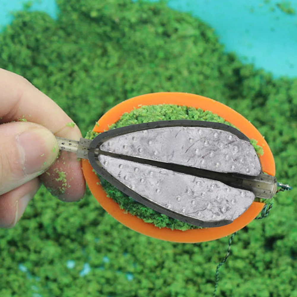 Fishing Nest Beater Bait Inline Method Feeders Mould Lightweight Flysand Fishing Feeder Bait Holder Carp Accessorie Tool
