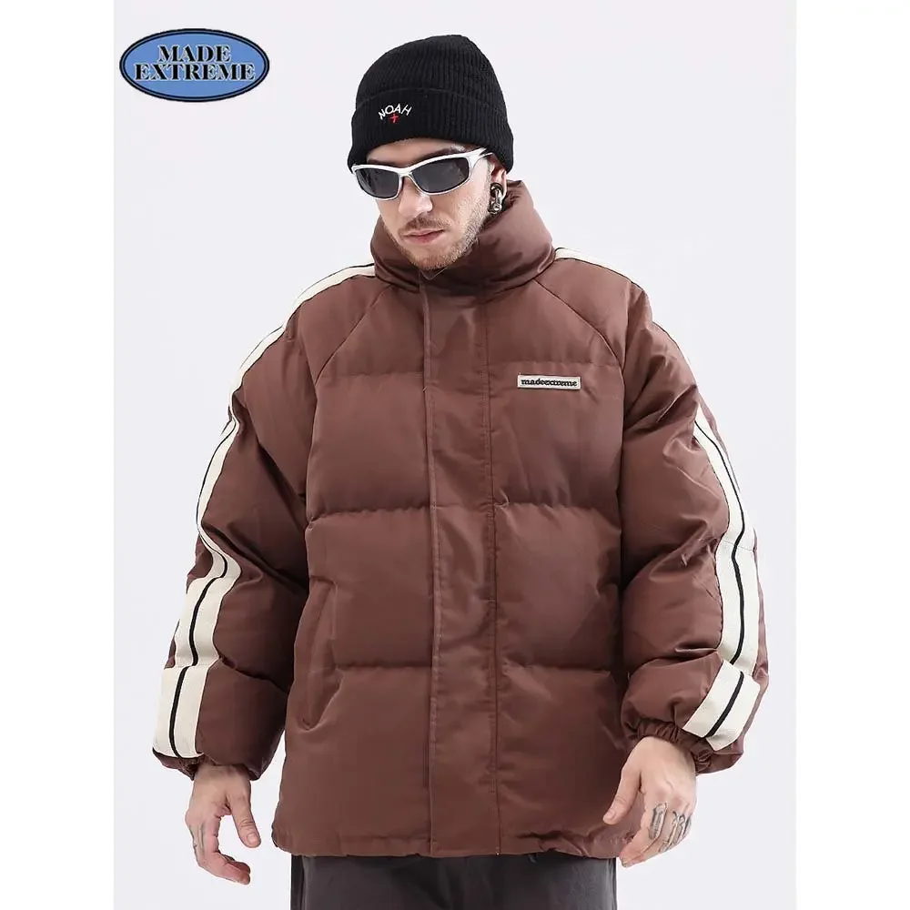 MADE EXTREME 사이드 스트라이프 퍼퍼 재킷, 5 가지 색상 파카