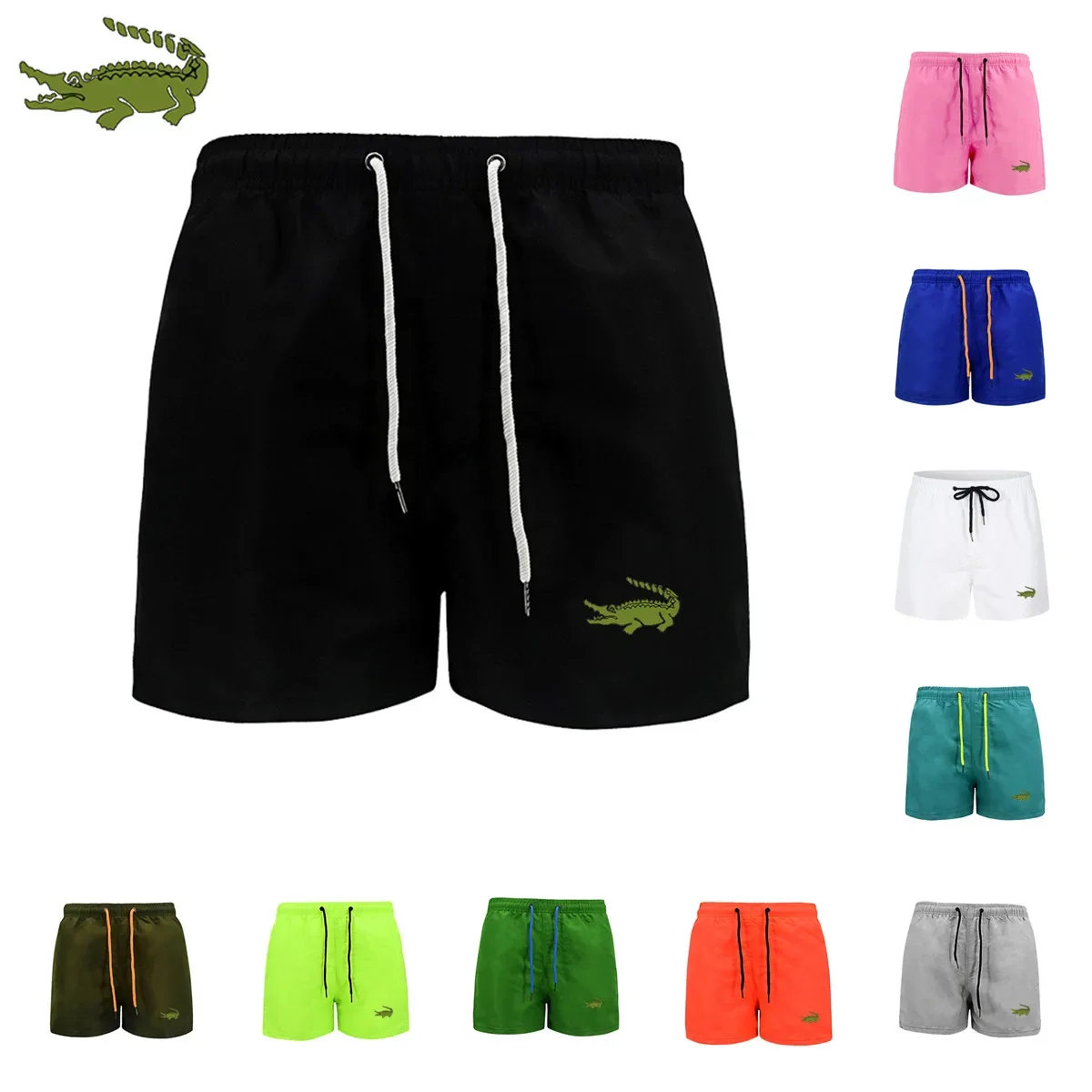 

New Summer Sexy Swimming Trunks Hot Mens Swim Briefs Beach Shorts for Swimwear Mesh Lining Quick-drying Beachball Sports Pants