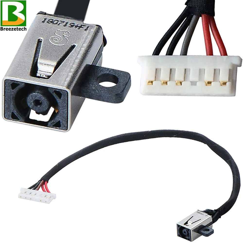 

DC Power Jack Socket Plug Cable Connector FOR Dell Inspiron 14-i3452 Vostro 15 3000 3451 3558 3458 5458 3552 3568 450.03006.0001