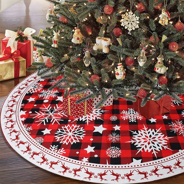 Christmas Tree Skirt Xmas Tree Carpet Merry Christmas Decorations For Home  2023 Christmas Tree Decoration Navidad New Year - AliExpress