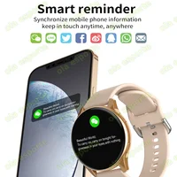 Montre connectée pour femmes, montre 6 fonctions de surveillance de la santé, étanche, assistant vocal, appel Bluetooth, montre intelligente 2026, nouvelle montre de sport HT30 3
