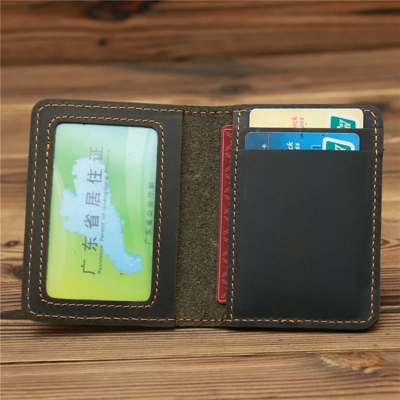 Mens Slim Bifold Wallet Minimalist Front Pocket Wallets for Men-Thin &  Stylish Business Purse Trip Documents Photo Card Bag - AliExpress