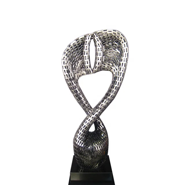 

Modern iron artwork handmade metal sculpture decoration hotel decoration