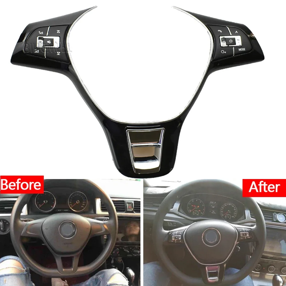 Car Steering Wheel Remote Wireless Control Button for VW Jetta Golf Polo Passat Multi-function Controller Switch hubs Universal wheel steering adapter