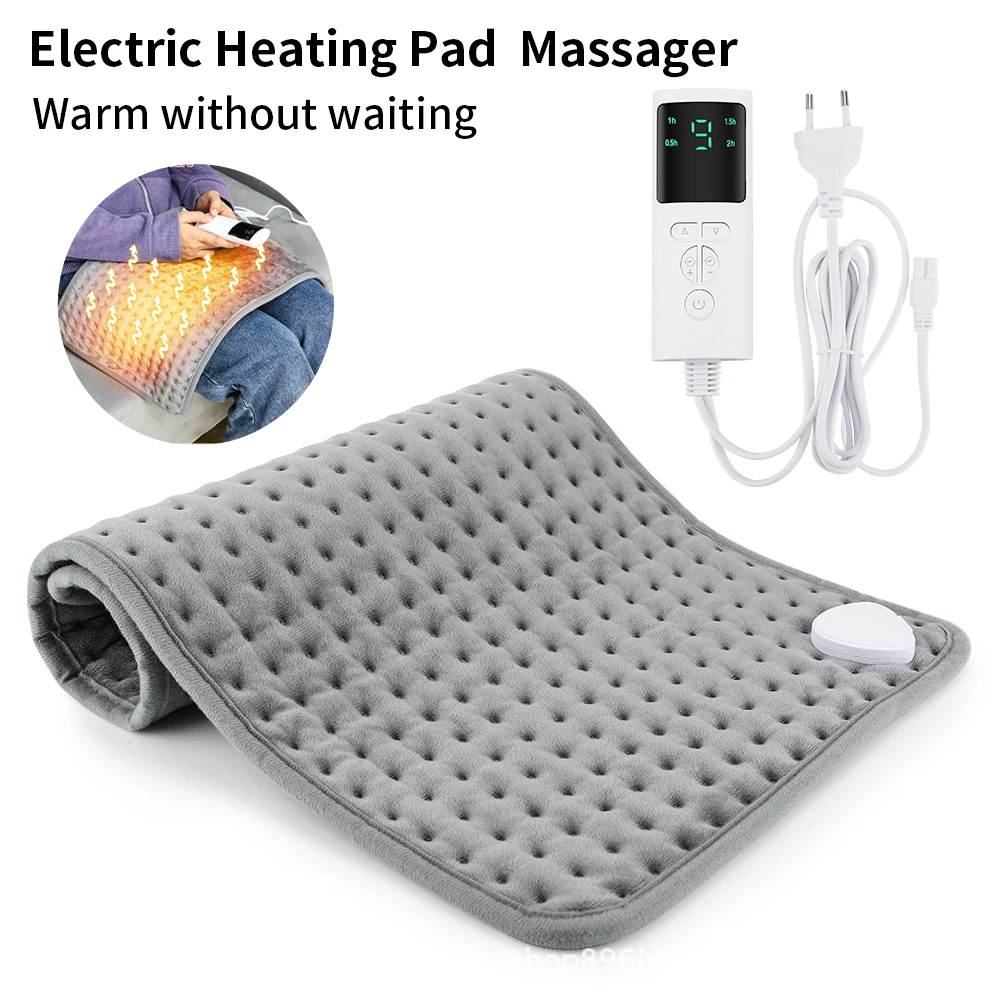 New Electric Heating Pad Massager Therapy For Body Abdomen Back Pain Relief Winter Warmer Blanket Thermal Massage Mat In Winter