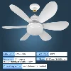 Dimmable light Color temperature Modern ceiling Mount Remote Control smart E27 Led Ceiling Fan Light 3