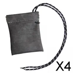 2-4pack Hanging Neck Pouch Key Bag Small Wallet Storage Bag for Men Women Earbud