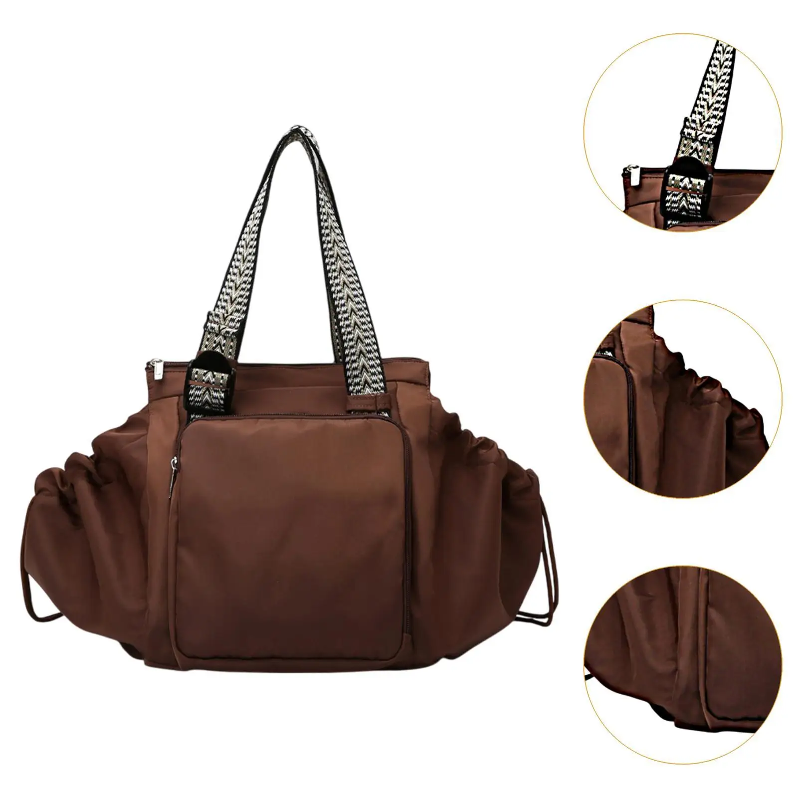 Women Shoulder Bag Fashion Organizer Transformable Cradle Bag Handbag Travel Storage Bag for Street Outdoor Vacation Work Travel