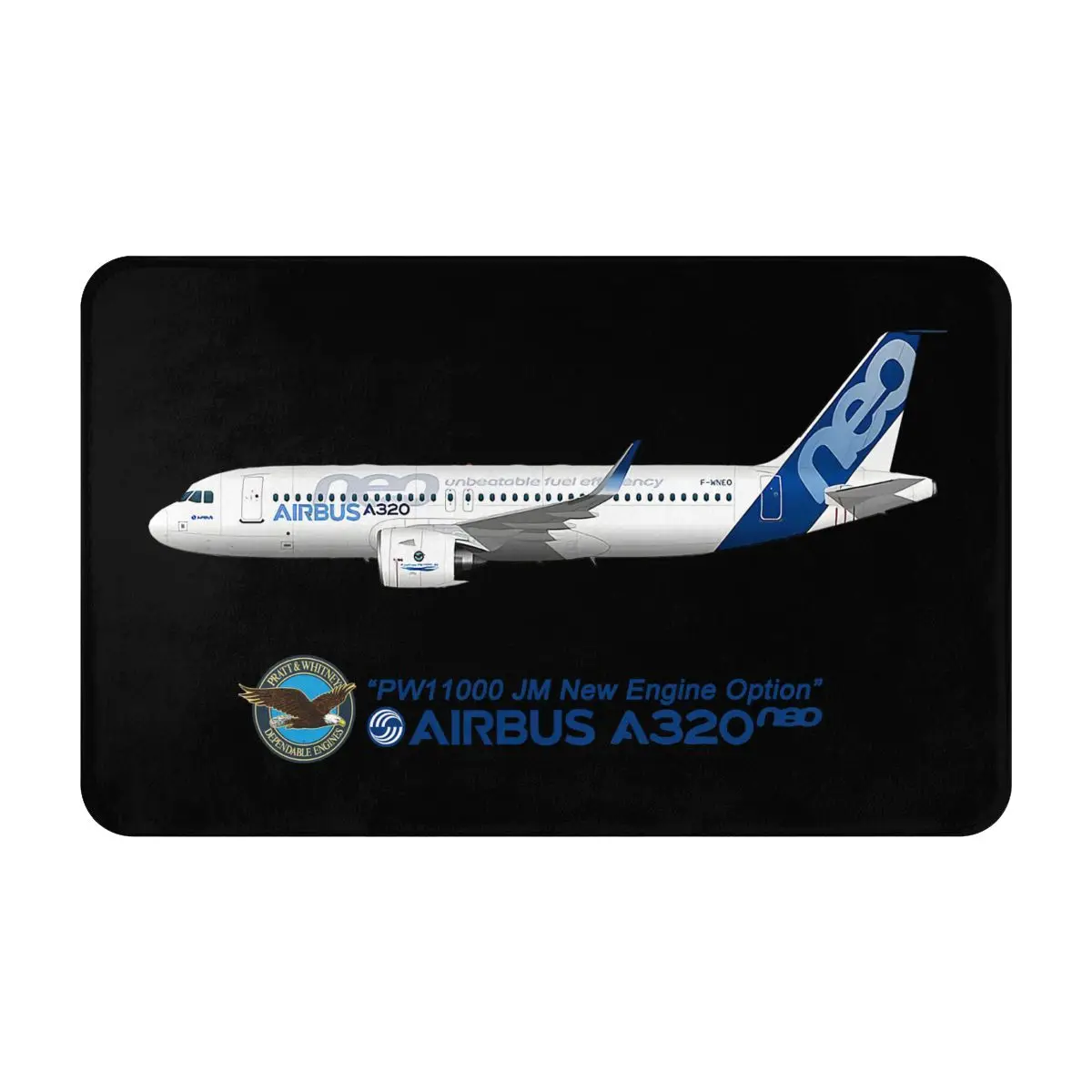 

Illustration Of Airbus A320 Living Room Carpet Modern Sofa Decoration Bedroom Simple Art Home Carpet Lounge Floor Mat