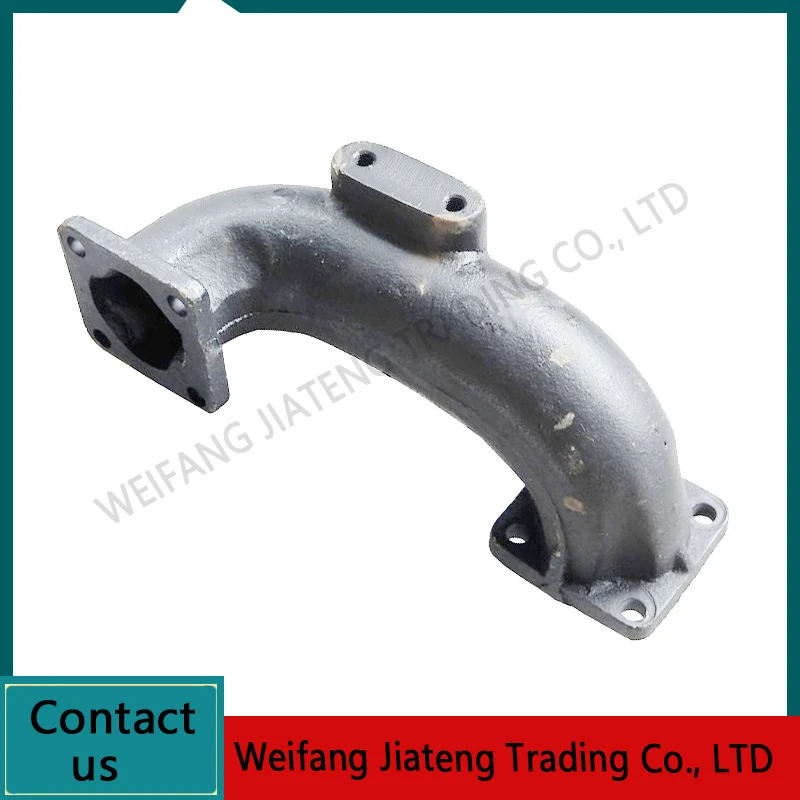 TS08220030042 exhaust bend welding  For Foton Lovol Agricultural Genuine tractor Spare Parts ts04473040001 hood lock post welding for foton lovol agricultural genuine tractor spare parts
