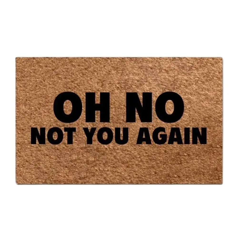 Door Mat Oh Oh Doormat Ho Doormat Doormat Entrance Funny Door 