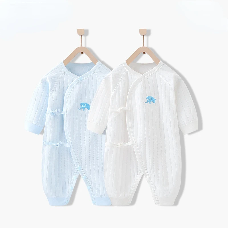Baby One-piece Clothes Autumn and Winter Clothes Newborn Pajamas Bottoms Rompers Newborn Baby Climbing Clothes