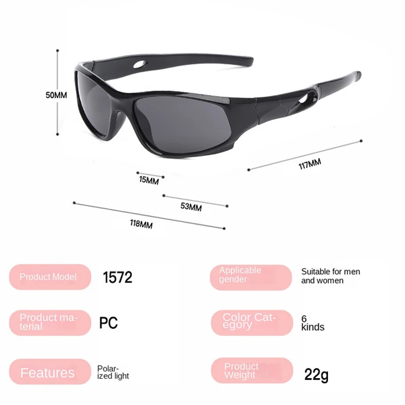 Kids Sports Sun Glasses Cycling Sunglasses TR90 Outdoor Goggle UV Protection Eyewear Balance Car Driveing Children Glasses