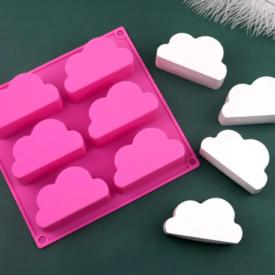 Cloud Shape Silicone Mold Baking Mousse Cake Form Soap Mold Silicone Forms Soap Jelly Ice Cube Maker silicone mold baking mold soap molds