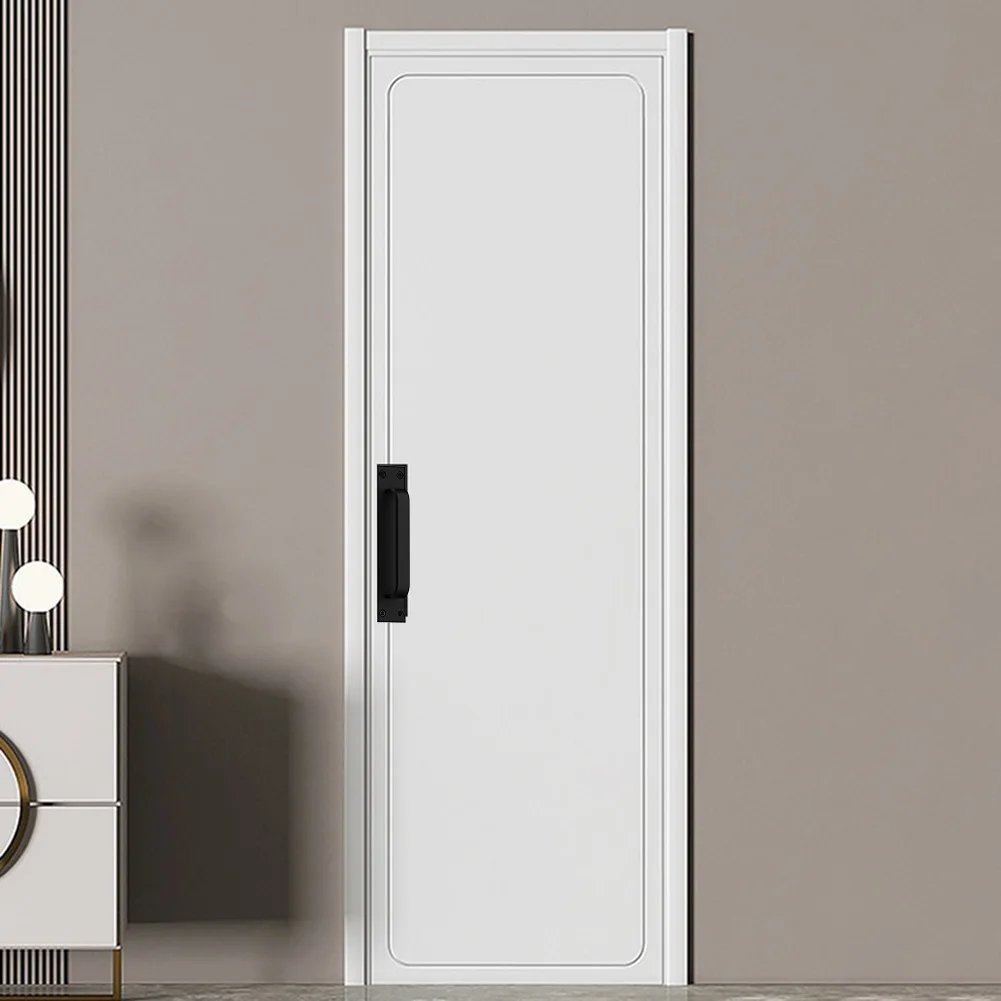 1pcs Door Handle Aluminum Alloy Window Cabinet Balcony Sliding Door Pull Punch-Free Pull Closet Furniture Hardware 200*40*30mm