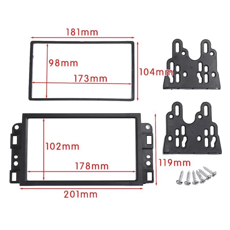 ڵ  Fascia CD DVD    г , Chevrolet Captiva Lova Gentra AVEO, 2X 2Din