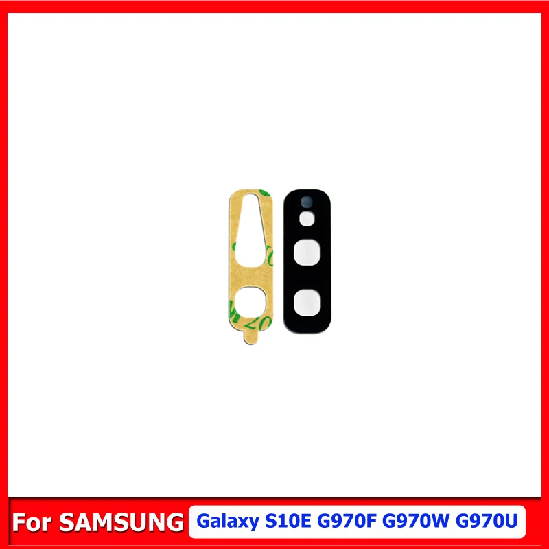 

Новинка для SAMSUNG Galaxy S10E G970F G970u G970n задняя камера стеклянный объектив Запасные части для ремонта