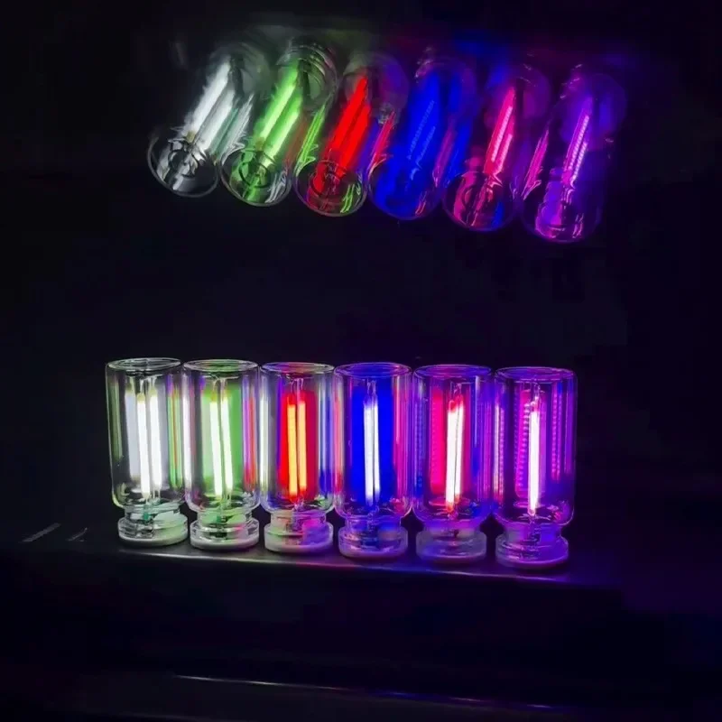 Led Decoration Light Decorate Tools USB Touch Control Night LED Light Atmosphere Incandescent Lamp LED Filament Light Bulb Bedroom Decoration DIY