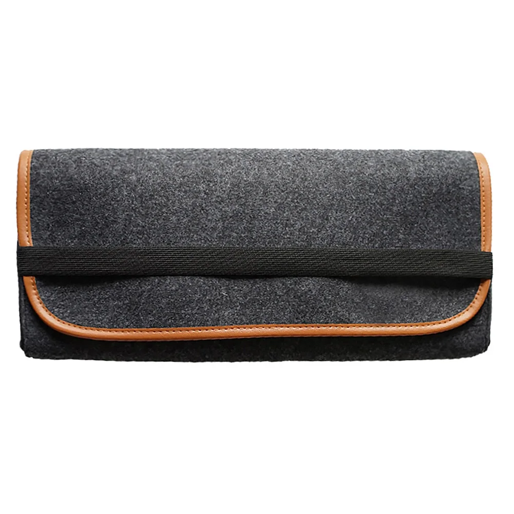 

Флип-чехол, вместительный пылезащитный чехол для хранения, органайзер, сумка для механической клавиатуры, портативный Защитный Прочный фетровый материал