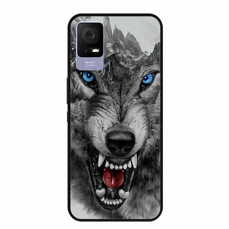 Fashionable Soft TPU Silicone Phone Cover - Stylish Painted Bumper Case