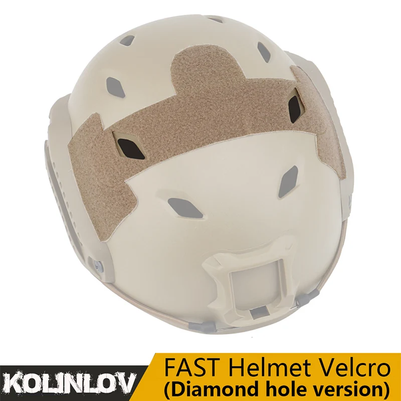 

FAST Helmet Velcro Diamond hole version for Tactical Helmet Patches Hook and Loop Fastener Sticky Accessories