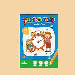 Interactive Time - Telling Fun: Engaging Learning and Drawing Activity Book (Telling Time)