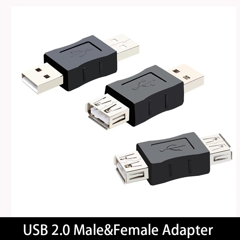 

USB2.0 Male To Female Adapter Usb Data Extension Plug USB Female to Female Converter Cable For Tablet Computer Jack
