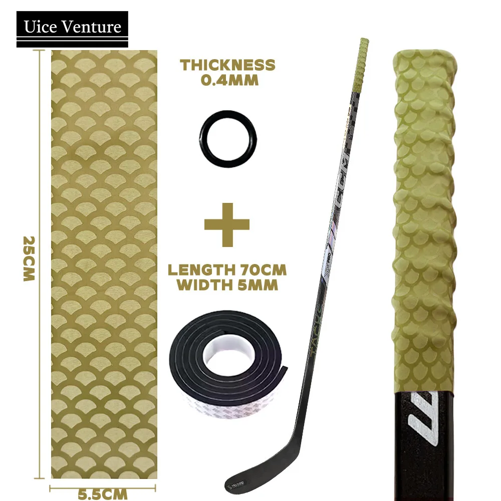 Hockey Grip Tape Heat Shrinkable Tube Ice Hockey Stick Grips Non-Slip Fishing rod Training BadmintonHockey Equipment Accessories