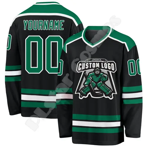 NewFashion Hockey Jersey Custom Name Team Logo Number Colorful Pullover Long Sleeves 3DPrint Harajuku Casual Funny Sweatshirts 0 - Image 5