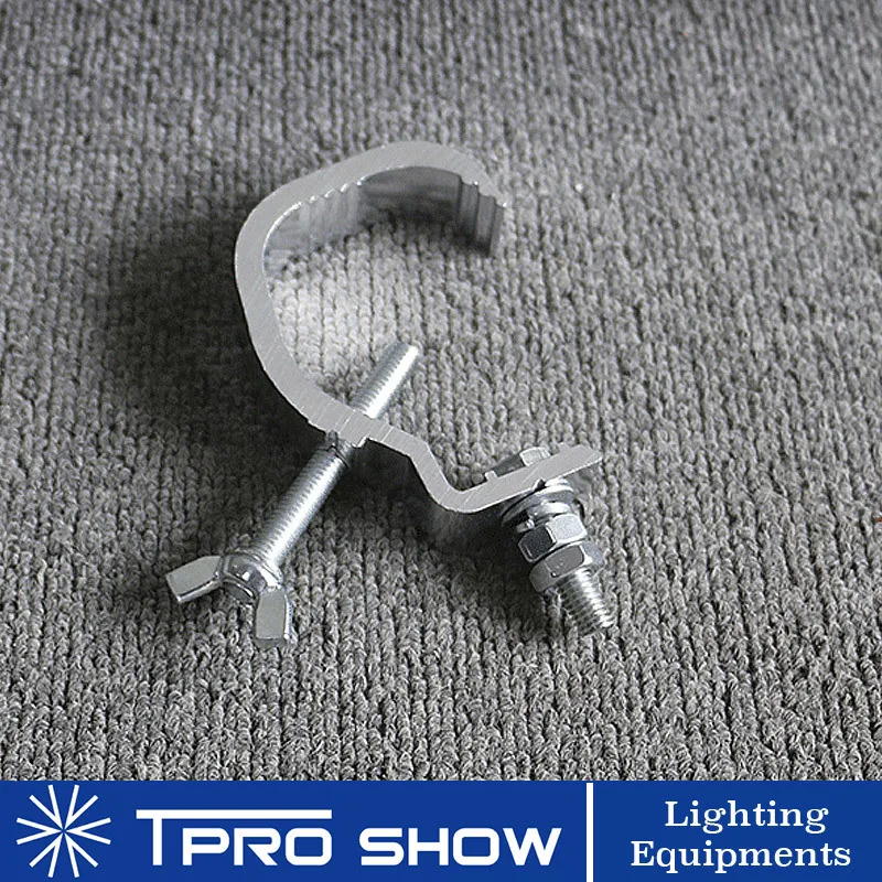 Description Picture 6 of item10Pcs Truss Lighting Clamp Mobile Stage Mounting Hook Claw LED DJ Equipment Effect Machine Holder Bracket Tube Suport Accessory