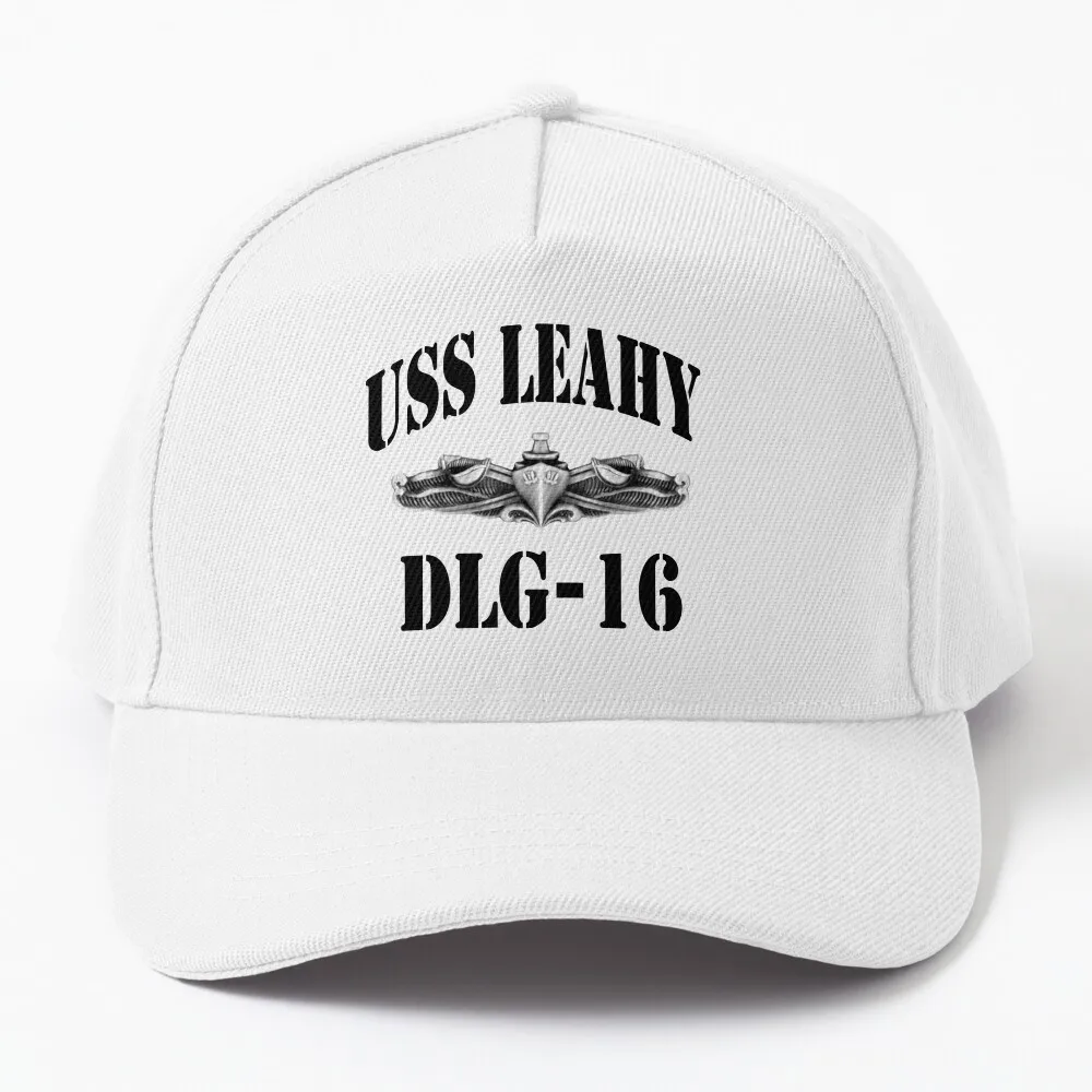 

USS LEAHY (DLG-16) SHIP'S STORE Baseball Cap Military Tactical Caps New In The Hat Mens Cap Women'S