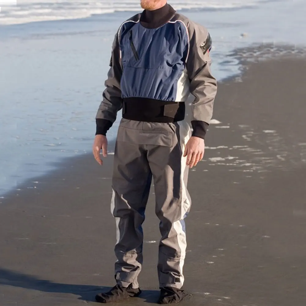 MensKayakWaterproofDrySuits1PieceDrysuitforKayakingBoating
