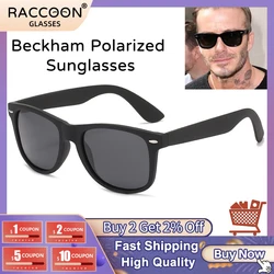 Fashion Polarized Sunglasses Men Women Driving Coating Points Black Frame Eyewear Male Sun Glasses Uv400 Rays Eyewares Shades