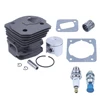 44mm Cylinder Piston Kit for Husqvarna 350 351 Air Fuel Filter Line Decompression Valve Chainsaw Replace Spare Part 3