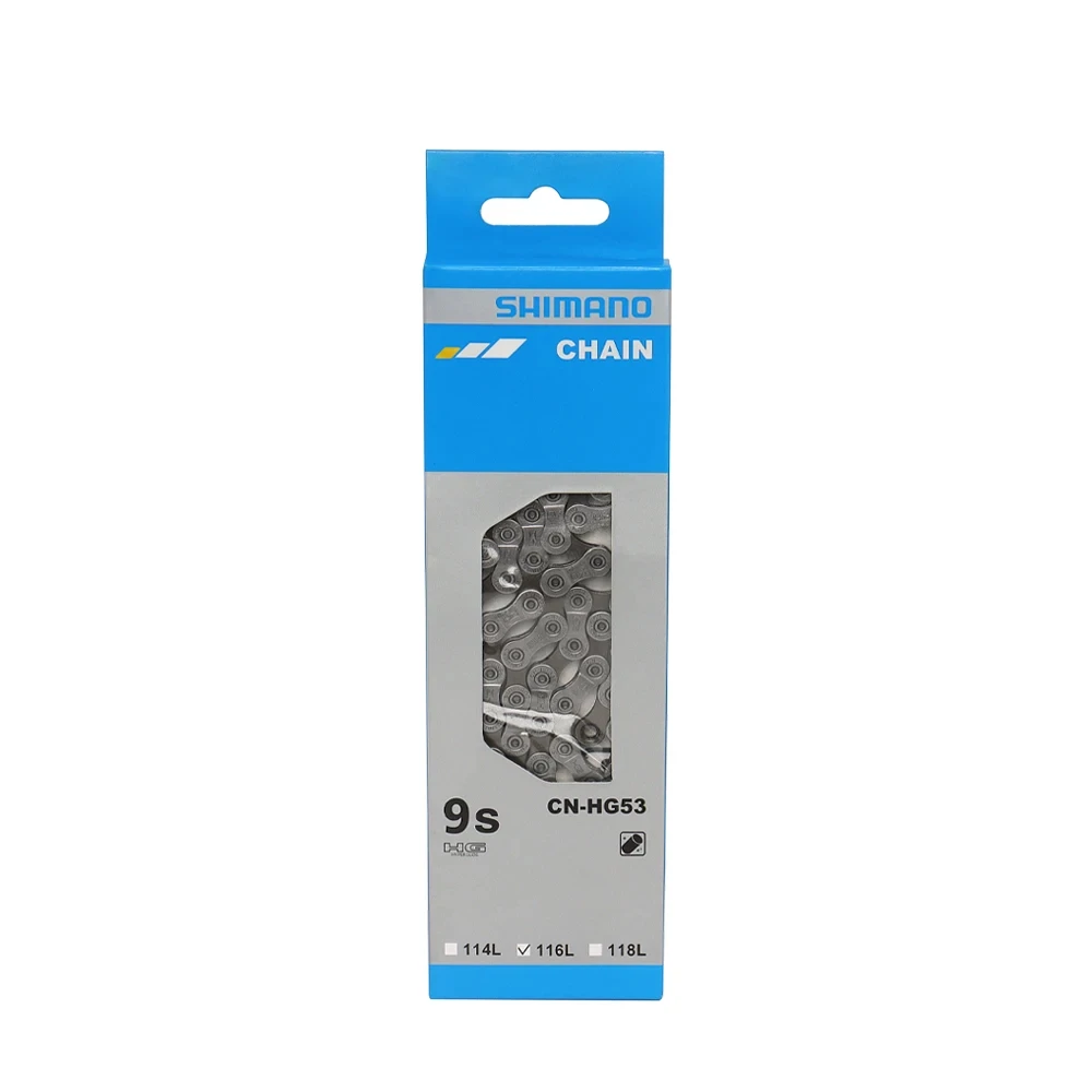 Bicycle Chain SHIMANO ALIVIO HG-53 9 Speed CAPREO Ultra Narrow HYPERGLIDE HG 116L Mountain Bike