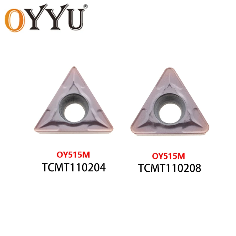 

Токарный станок oyu токарный инструмент TCMT TCMT110204 TCMT110208 TCMT16T304 твердосплавные вставки TCMT16T308 110204 110208 OY515M нержавеющая сталь