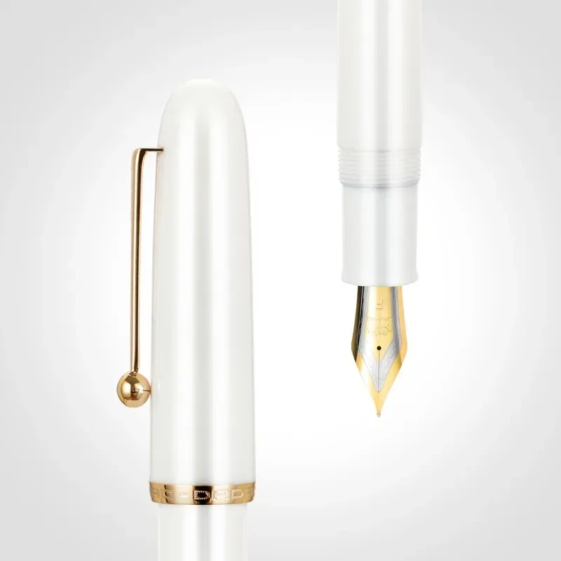 Jinhao 9016 Fountain Pen Acrylic Transparent Color Elegant Pens M/F/EF Extra Fine Nib Writing Office School Supplies Stationery 3