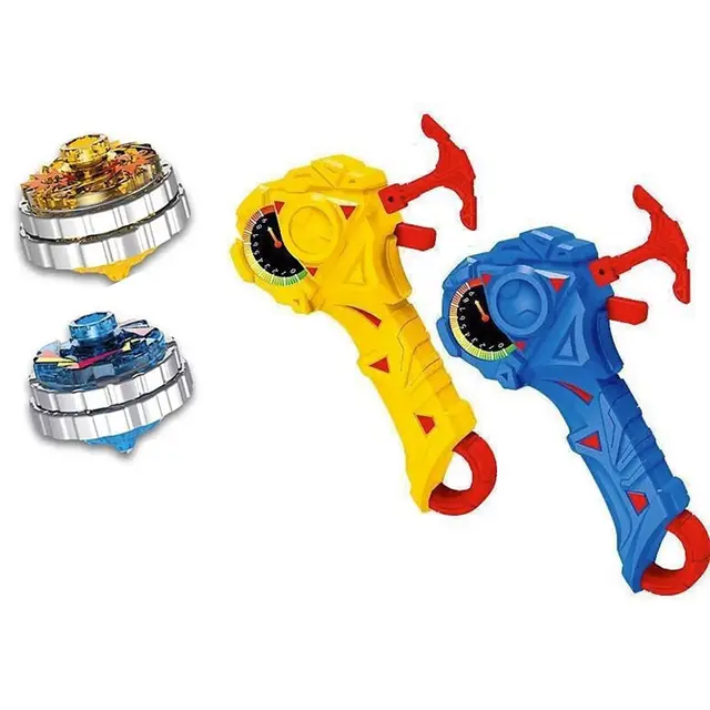 Creative Spinning Bey Battling Top Lighting ABS Metal Burst Gyro Toy Set Combat Battling Game Set for Kids Ages 8 and Up 4