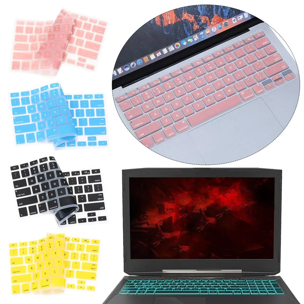 Film Protector Candy Colors Silicone For Apple Macbook Pro Air 13
