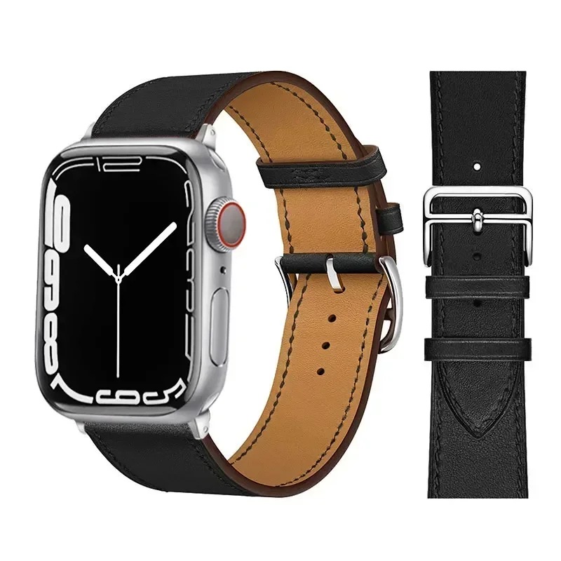 Premium Sport Leather Watch Straps - Versatile and Stylish Design