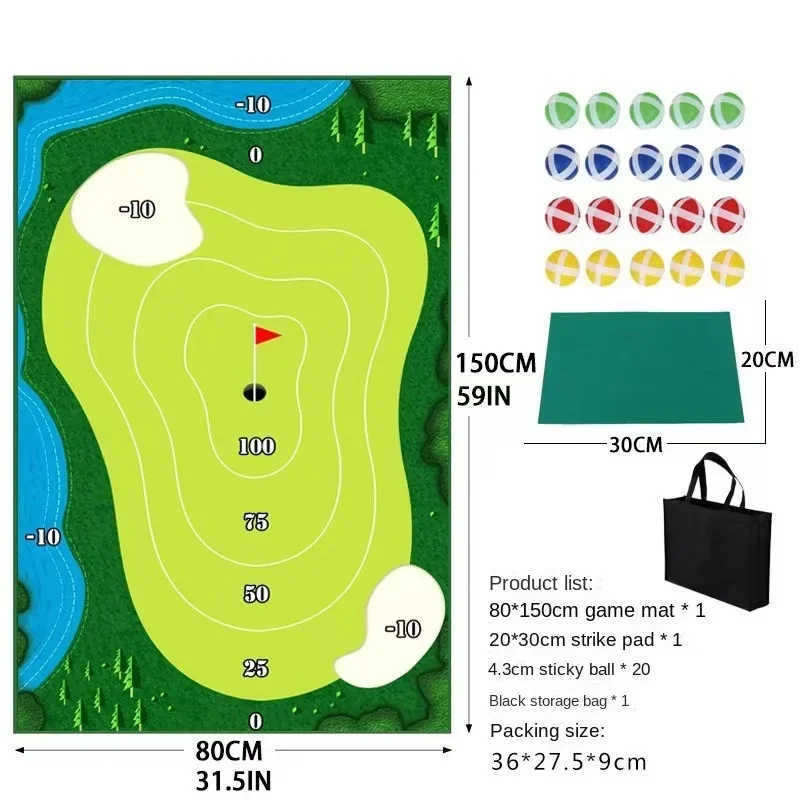 Golfistas de golfe indoor e ao ar livre esteiras de rebatidas conjunto de jogos esportes de golfe interação pai-filho popular casual esportes ao ar livre brinquedos