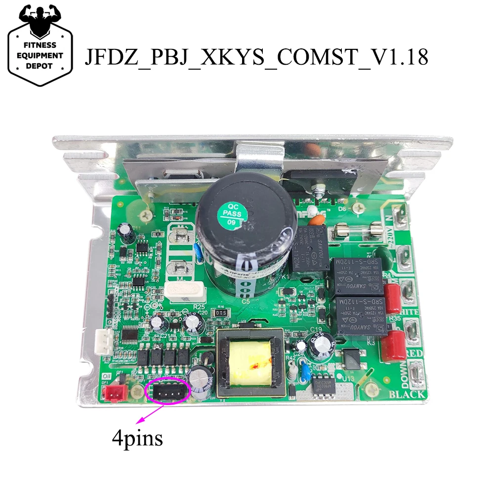 원래 새로운 JFDZ PBJ XKYS COMST V1.18 러닝머신 모터 컨트롤러 회로 기판 러닝머신 장비용 전원 공급 장치