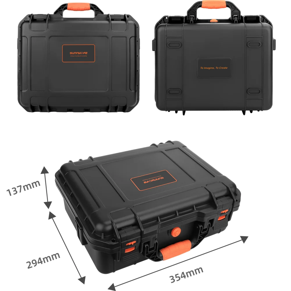 Suitable for DJI Mini 4 Pro waterproof safety case, storage bag, drop protection, outdoor large capacity carrying case