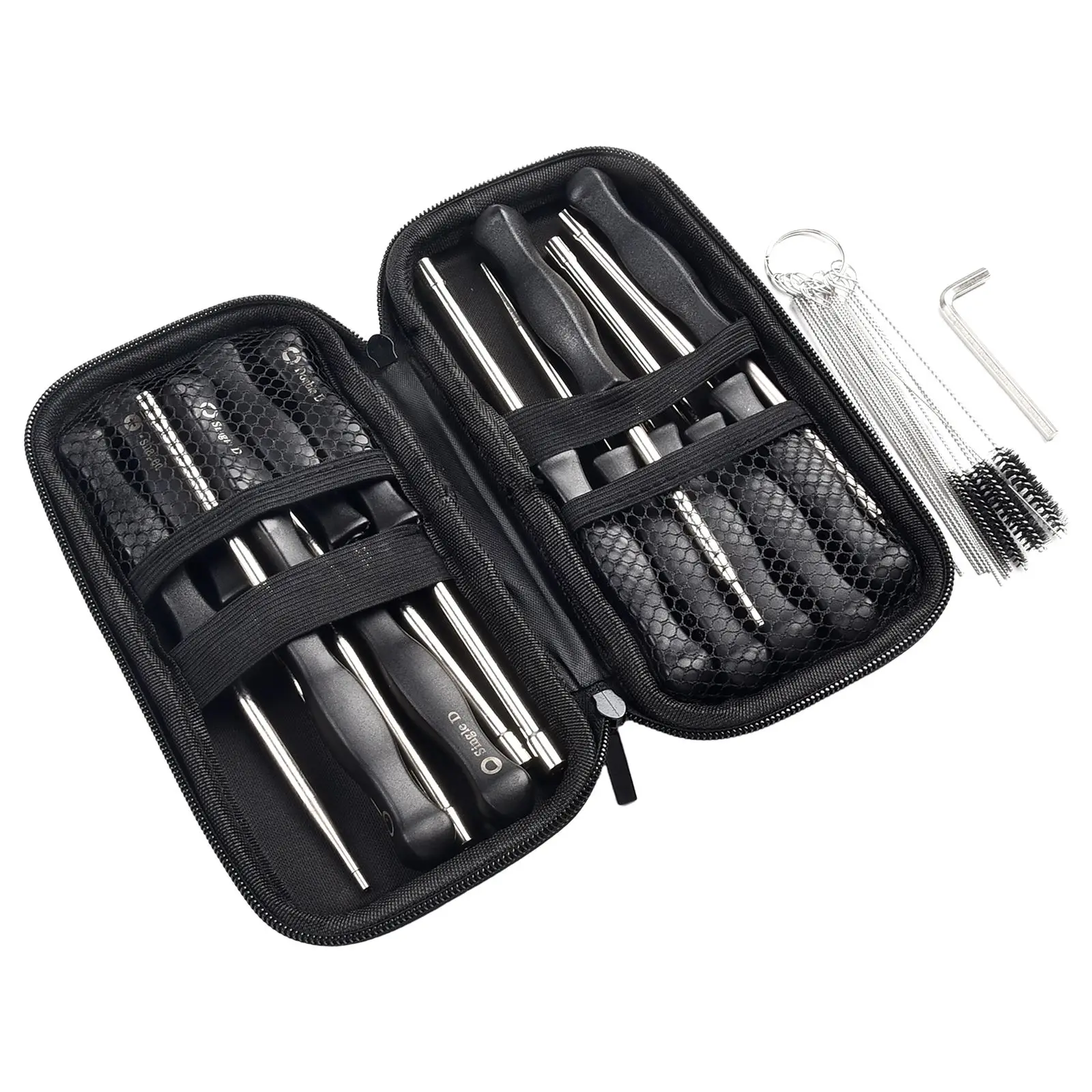 14pcs Car Carburetor Adjustment Tool Screwdriver Kit For Chainsaw Eater Trimmer Stainless Steel Auto Sheet Metal Repair Tools