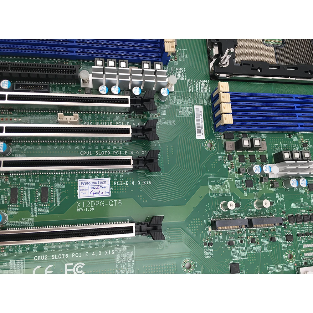 Original Two-Way Server Motherboard For Supermicro For X12DPG-QT6 LGA4189 DDR4 Perfect Test Good Quality Hot 5 Original Two-Way Server Motherboard For Supermicro For X12DPG-QT6 LGA4189 DDR4 Perfect Test Good Quality Hot - Image 3