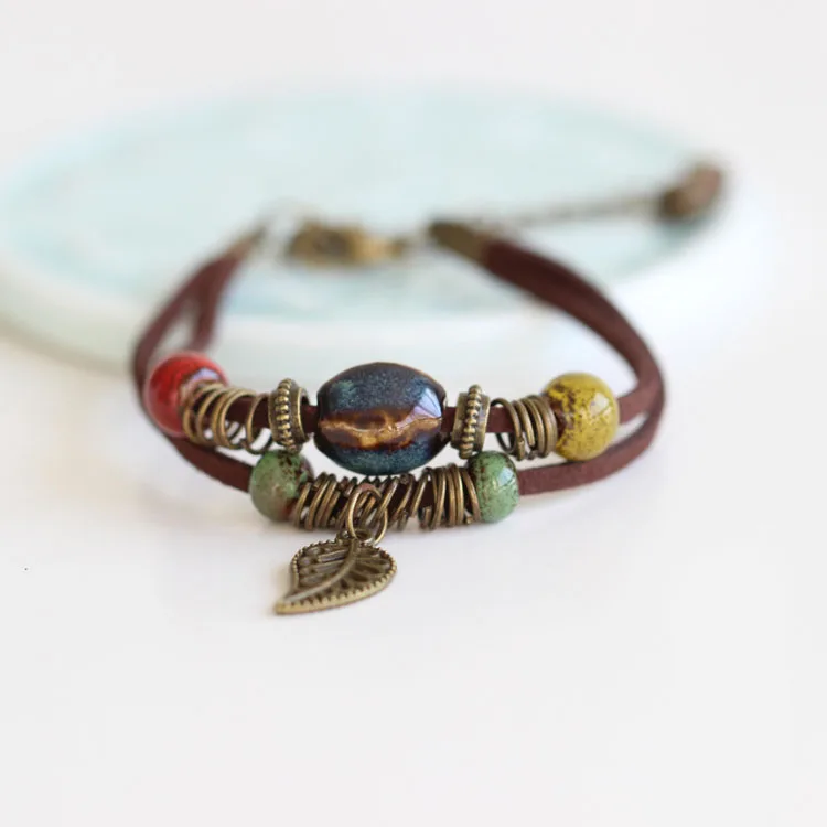 Ceramic Bracelet High Temperature Glaze Ceramic Handmade Trinkets Women's Fashion Bracelets