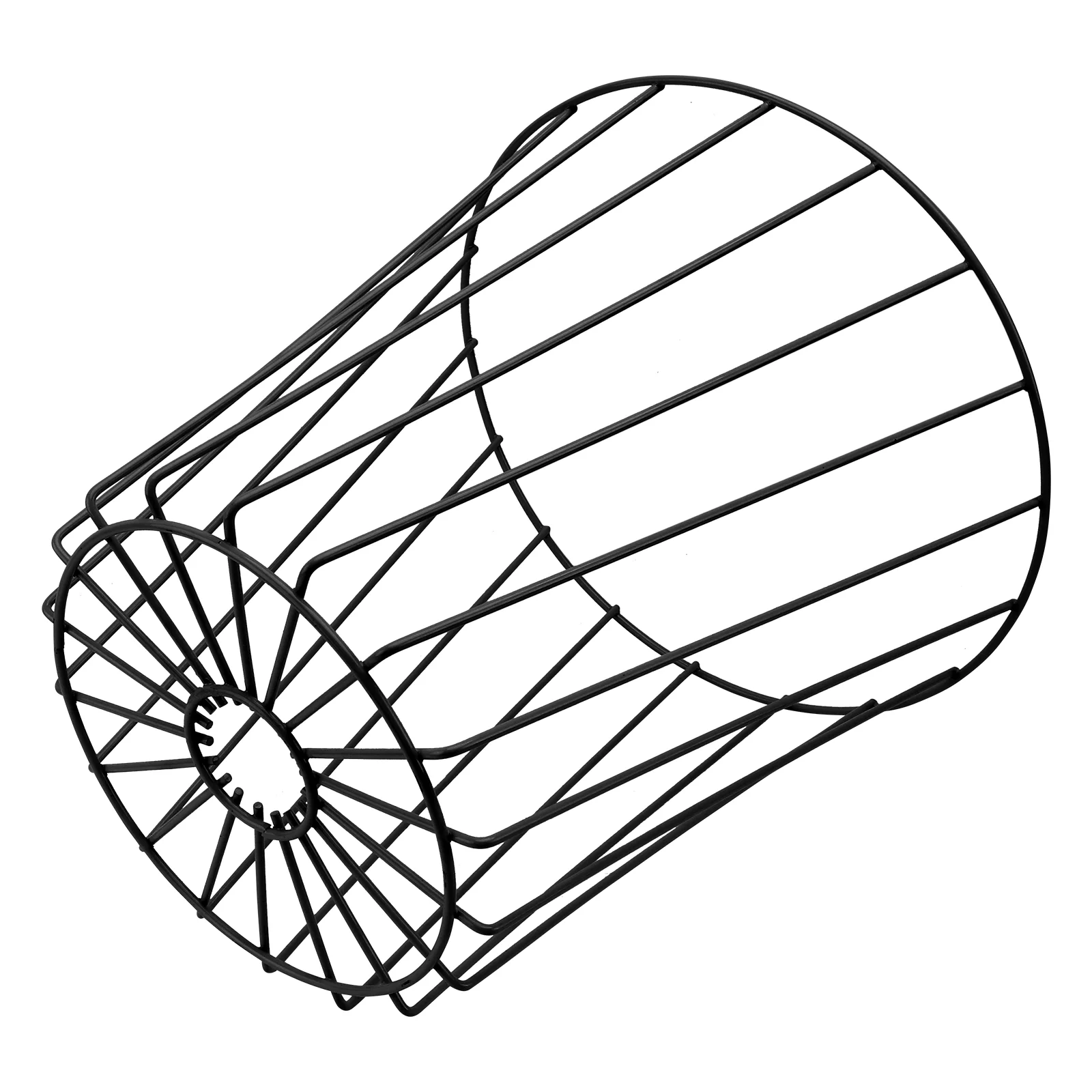 

Umbrella Bucket Trash Can Litter Container Metal Shelf Garbage Storage Bin Uncovered Basket Shelves Hollow Out Simple Rack