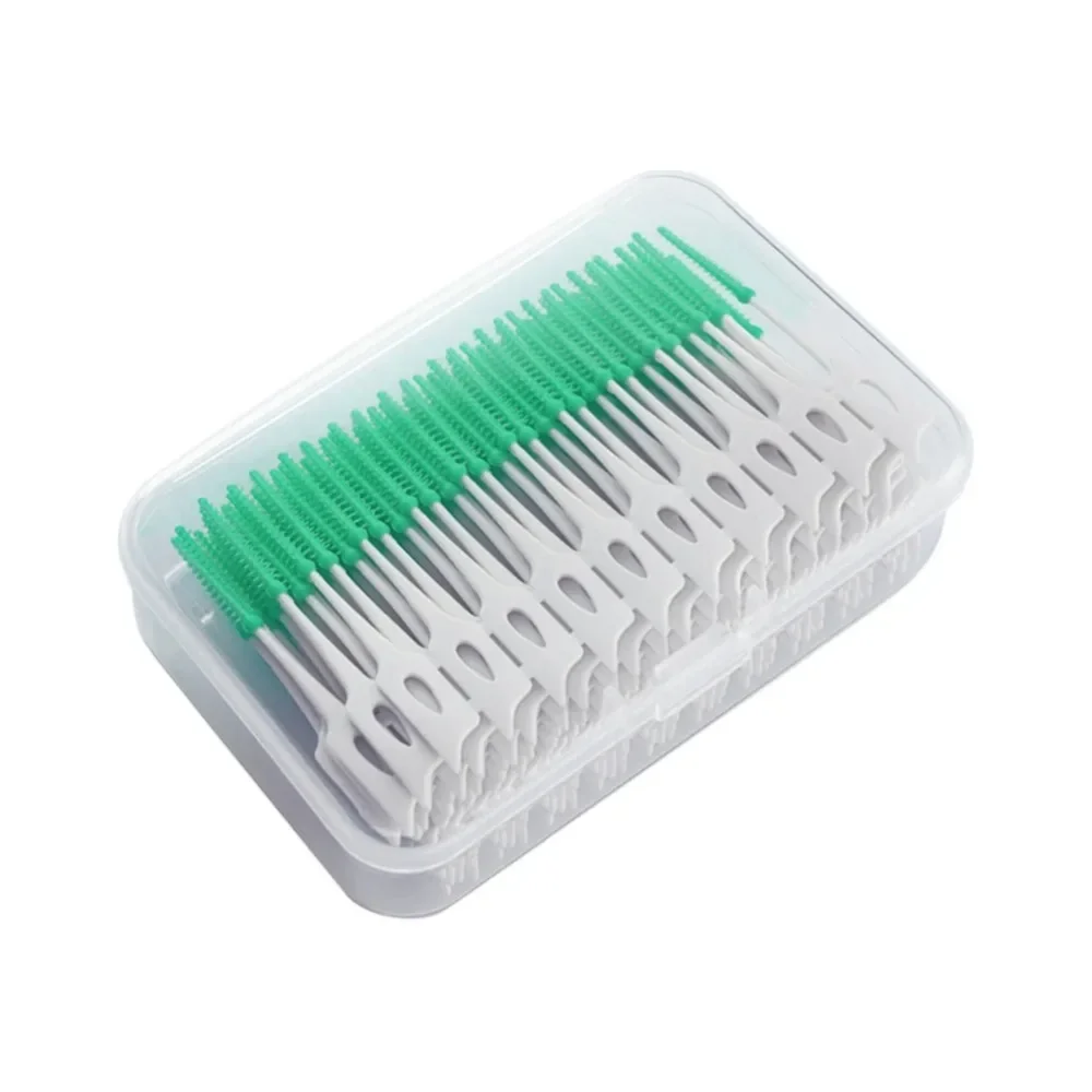 silicone toothpicks, string, teethbrushes, Toothpicks between teeth silicone toothbrushes, oral cleaning